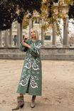Vestido Gardenia en tono verde