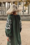 Vestido Gardenia en tono verde