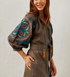 Vestido marron Lara