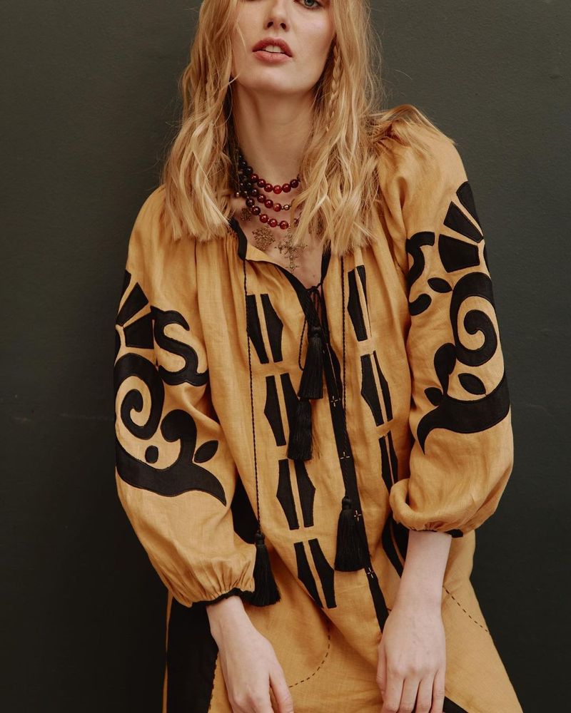 Vestido Boho Kaftan