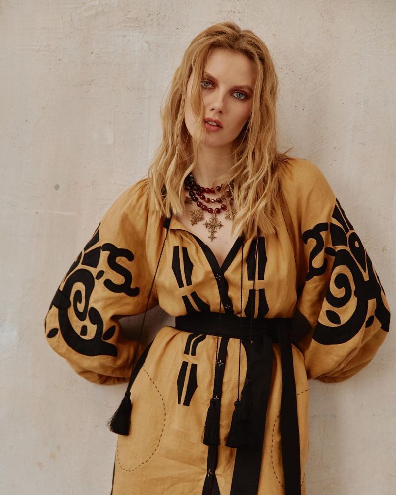 Vestido Boho Kaftan