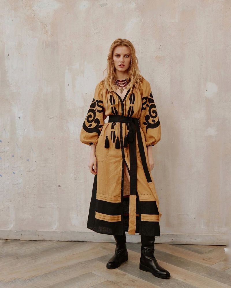 Vestido Boho Kaftan