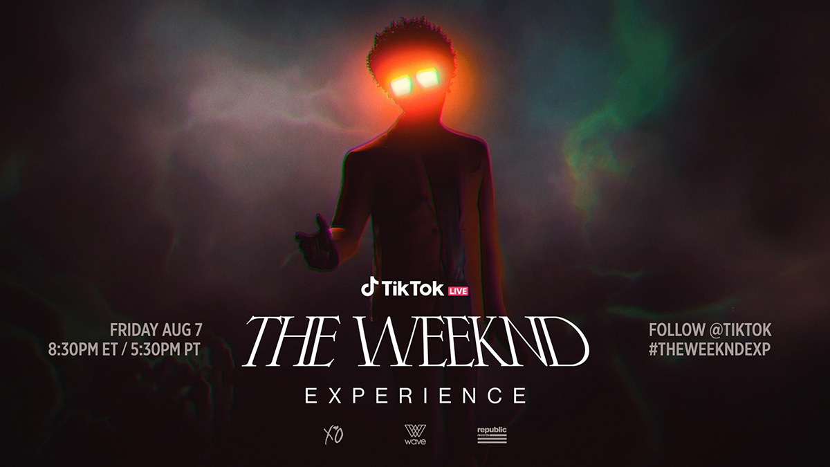The Weeknd Experience campaign visual