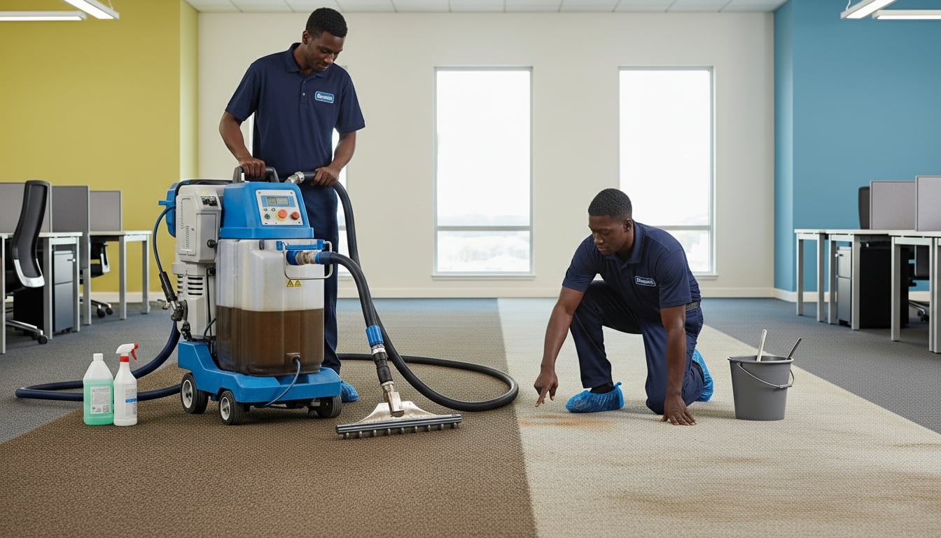 Professional Deep Carpet Cleaning image