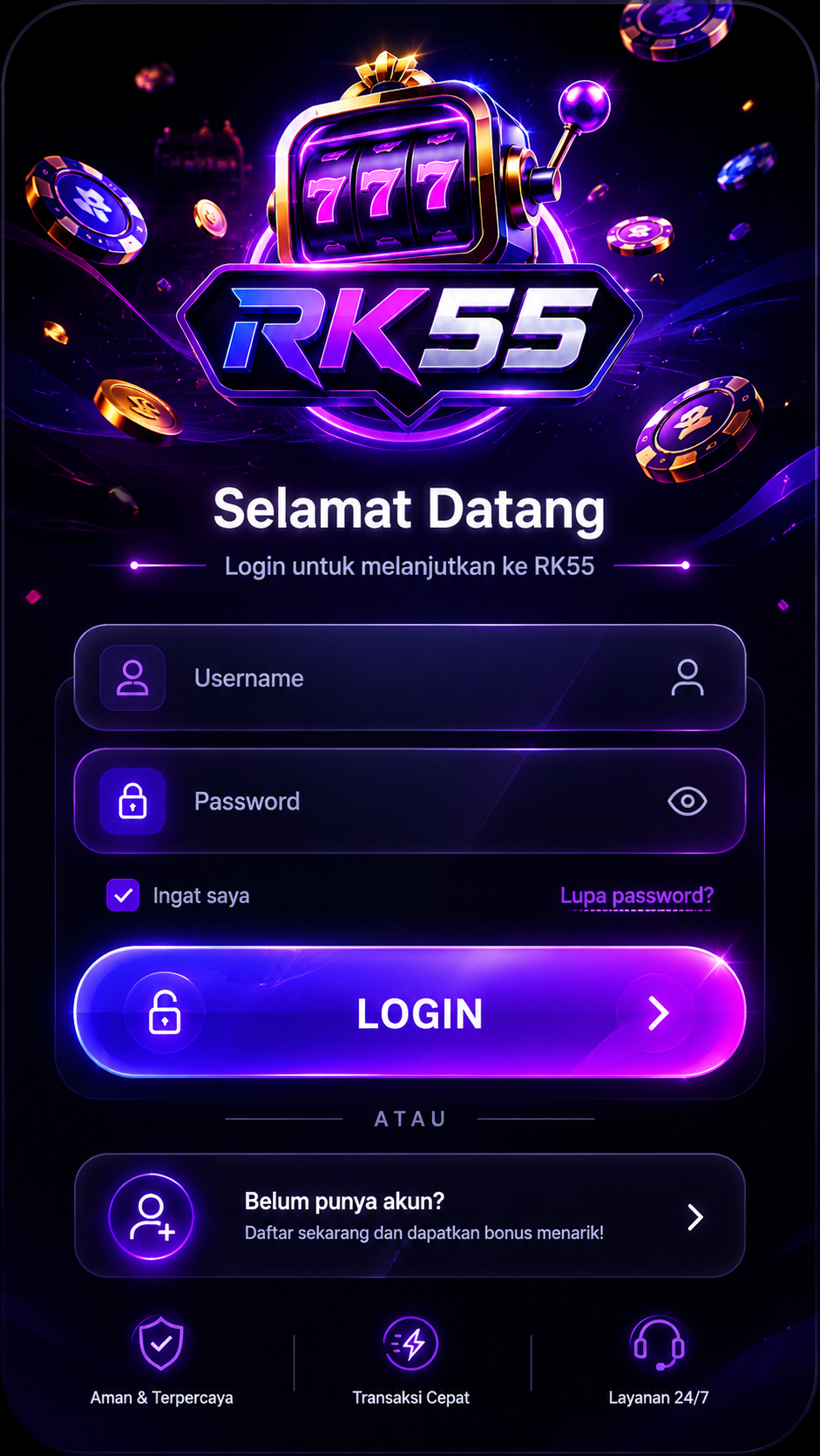 RK55 LOGIN