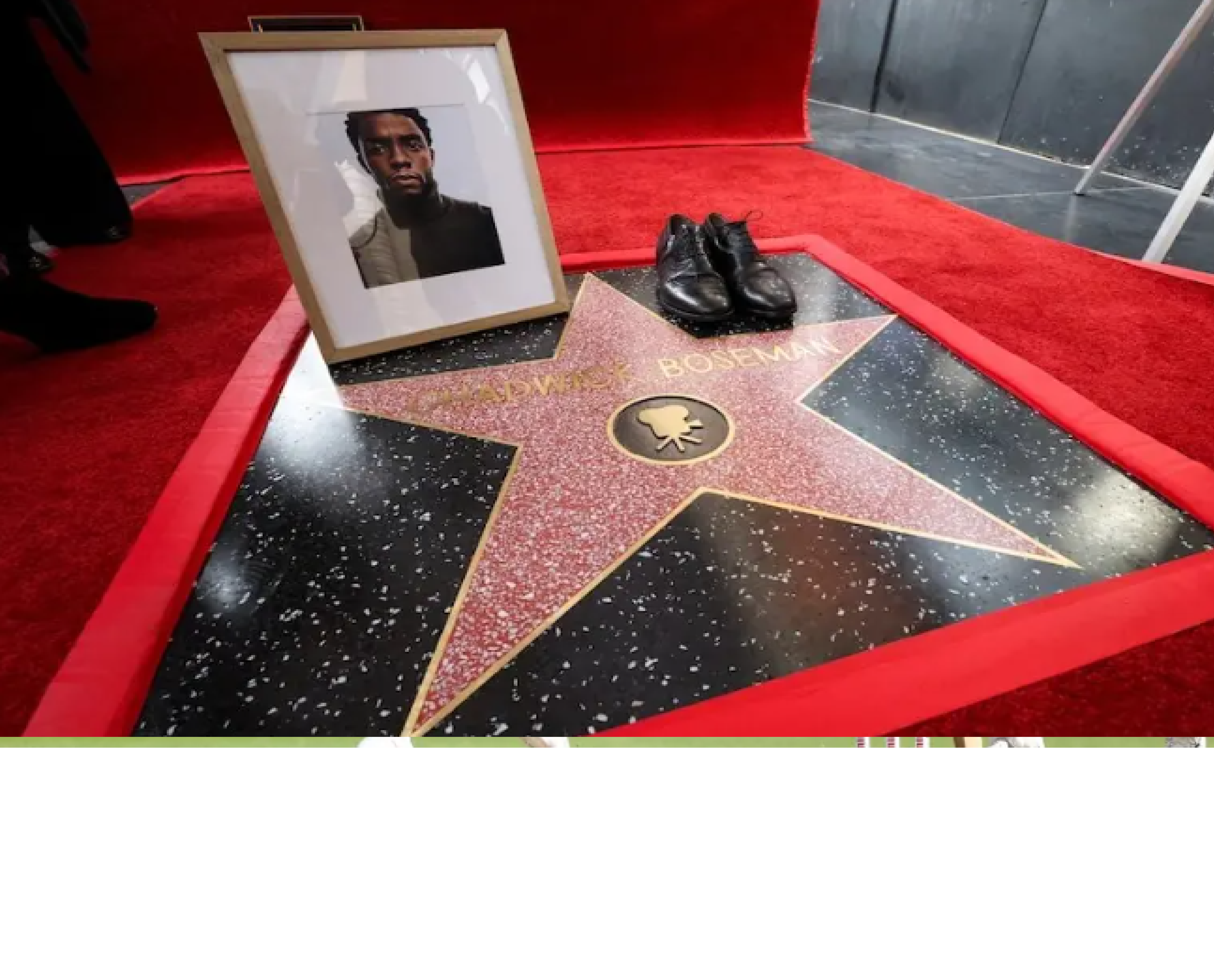 Chadwick Boseman honoured with posthumous star on the Hollywood Walk of Fame