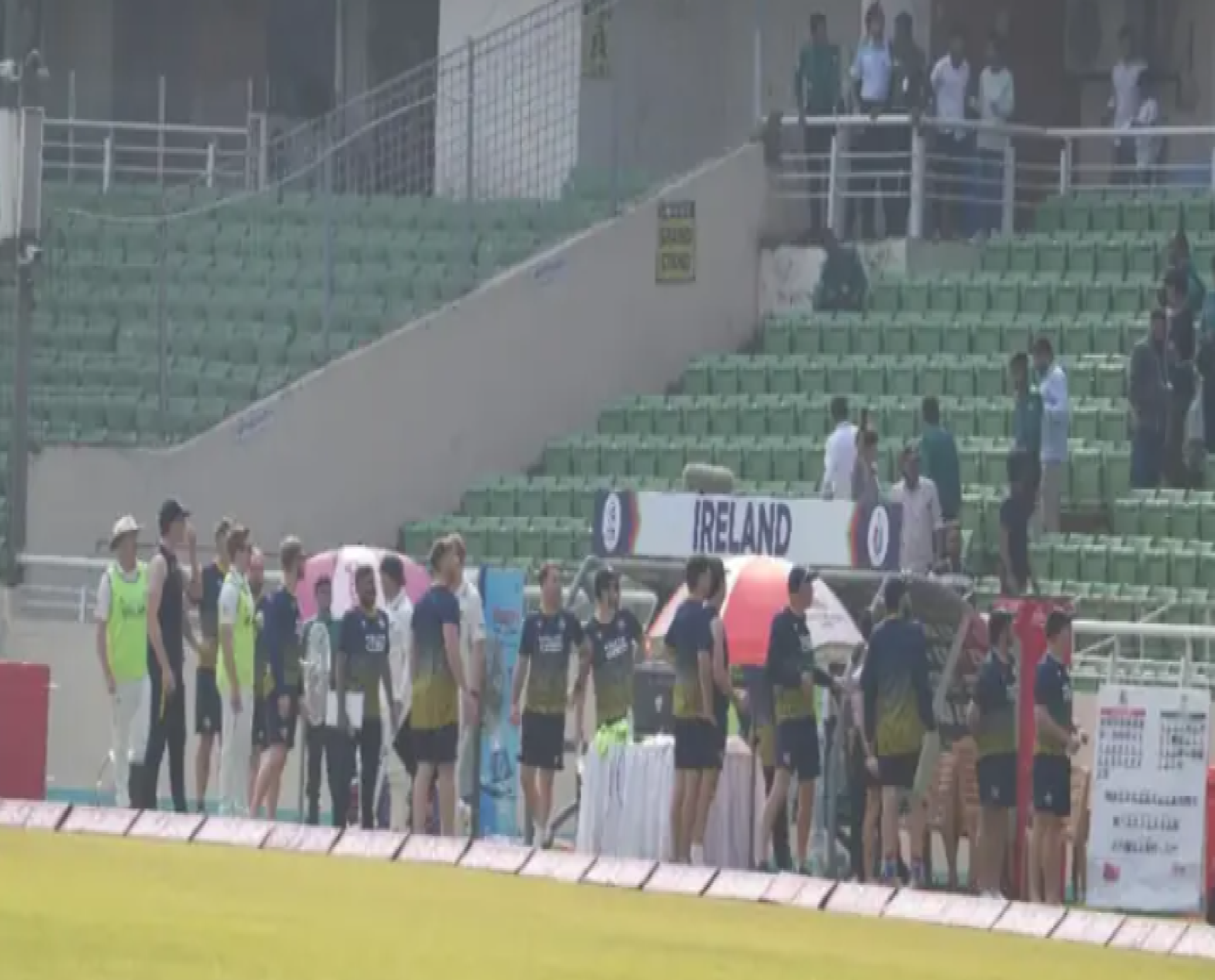 5.7-magnitude earthquake stops Bangladesh v Ireland Test for three minutes