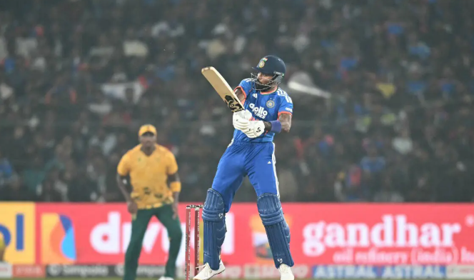 Hardik Pandya’s explosive innings leads India to a huge win against South Africa in the T20 series opener. Full match highlights, stats, and key moments.