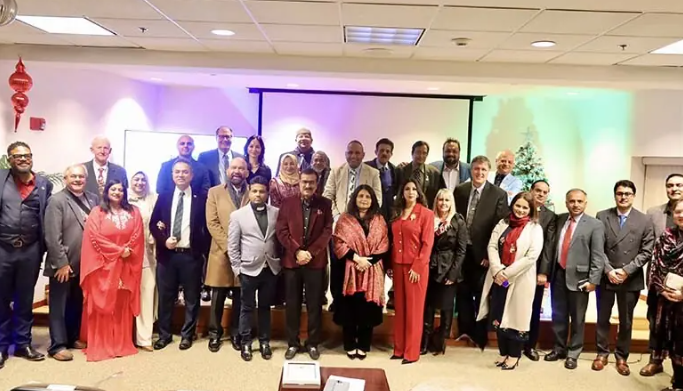 Christmas Lights and Pakistan’s National Colors Light Up Washington with a Message of Love and Harmony