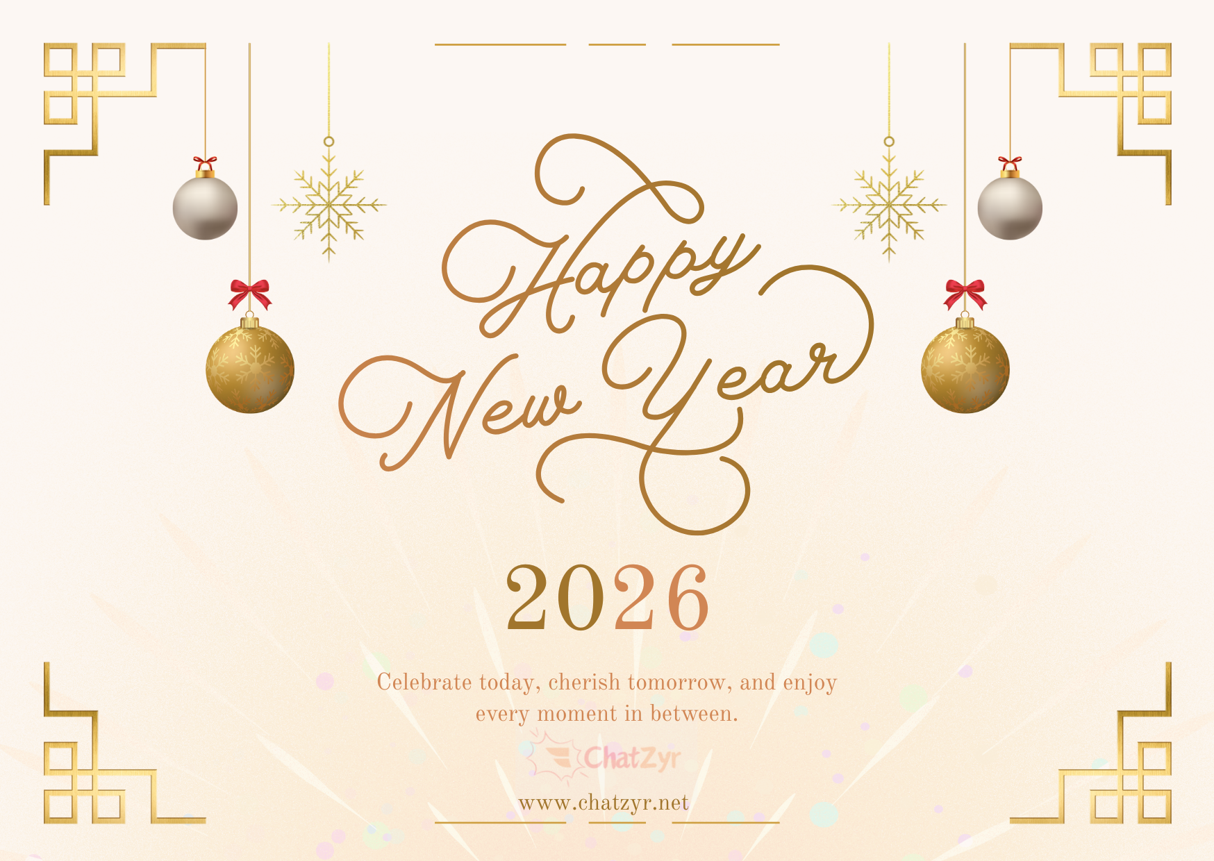 Happy New Year 2026 from Chatzyr | Chat, Connect & Get Latest News Updates