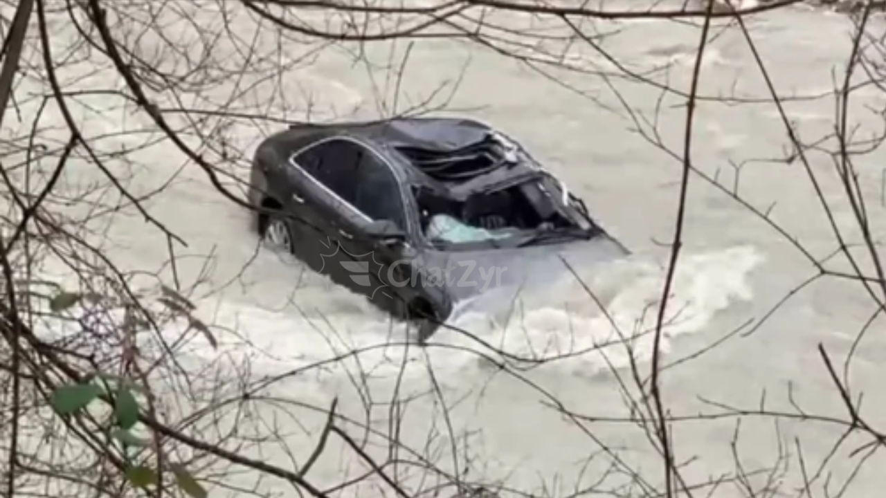 Tragedy in Klos: Car Swept into Creek, One Feared Dead