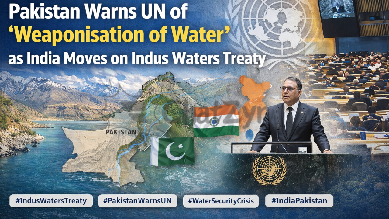 Pakistan Warns UN of ‘Weaponisation of Water’ as India Moves on Indus Waters Treaty