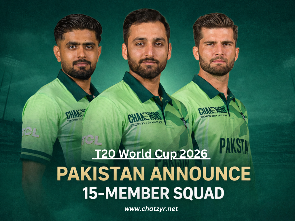 Pakistan Announce Strong Squad, Salman Ali Agha Named Captain