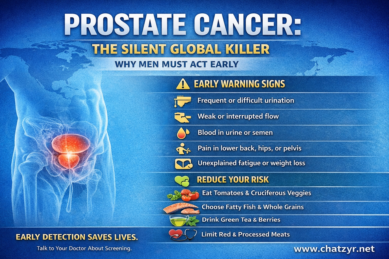 Prostate Cancer: The Silent Global Killer Doctors Say Men Must Act on Earlier