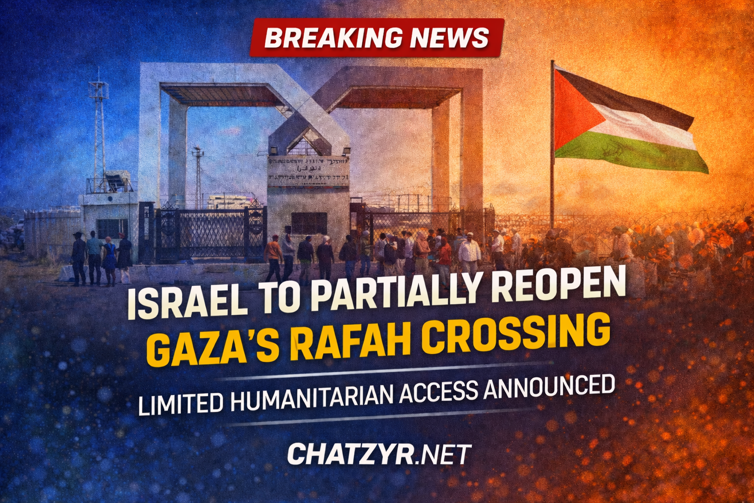 Israel to Partially Reopen Gaza’s Rafah Crossing