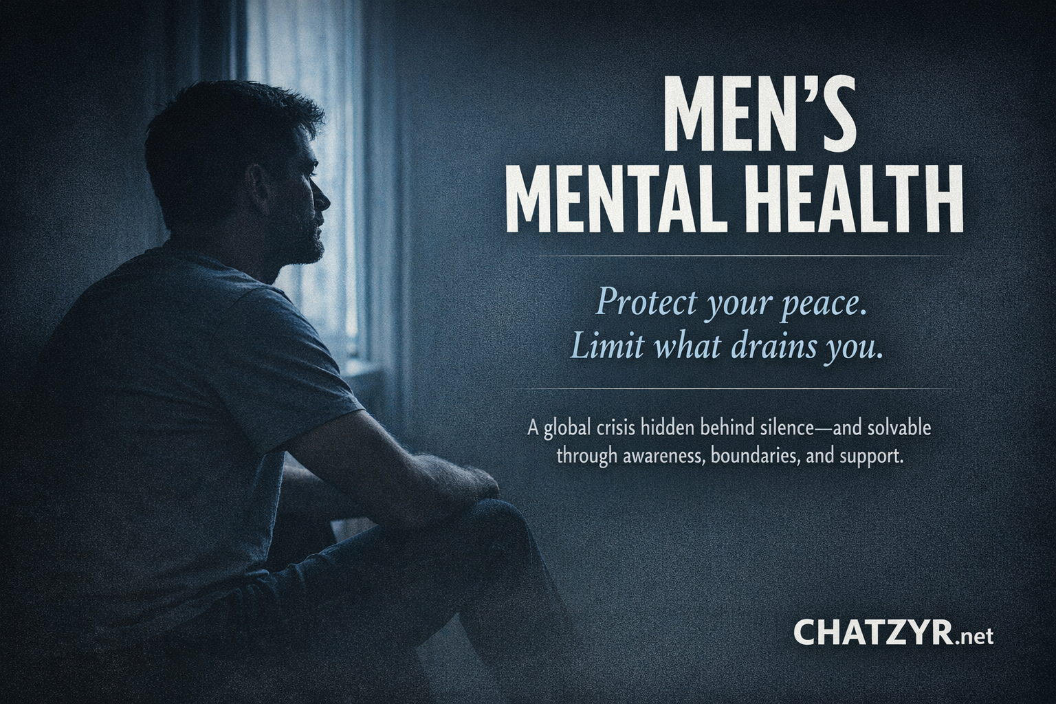 Men’s Mental Health: A Global Crisis Hidden Behind Silence