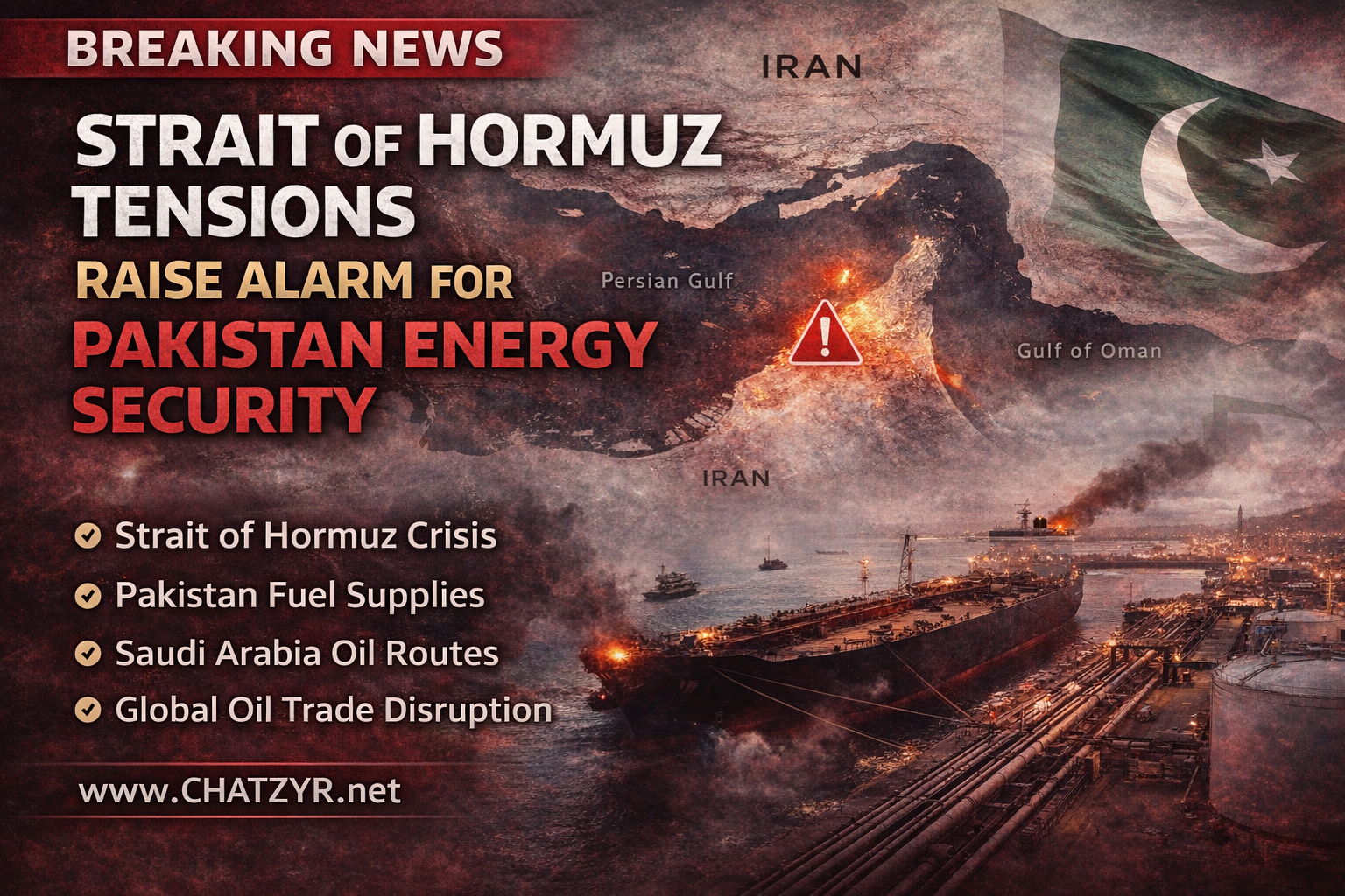 Strait of Hormuz Tensions Raise Alarm for Pakistan Energy Security | ChatZyr