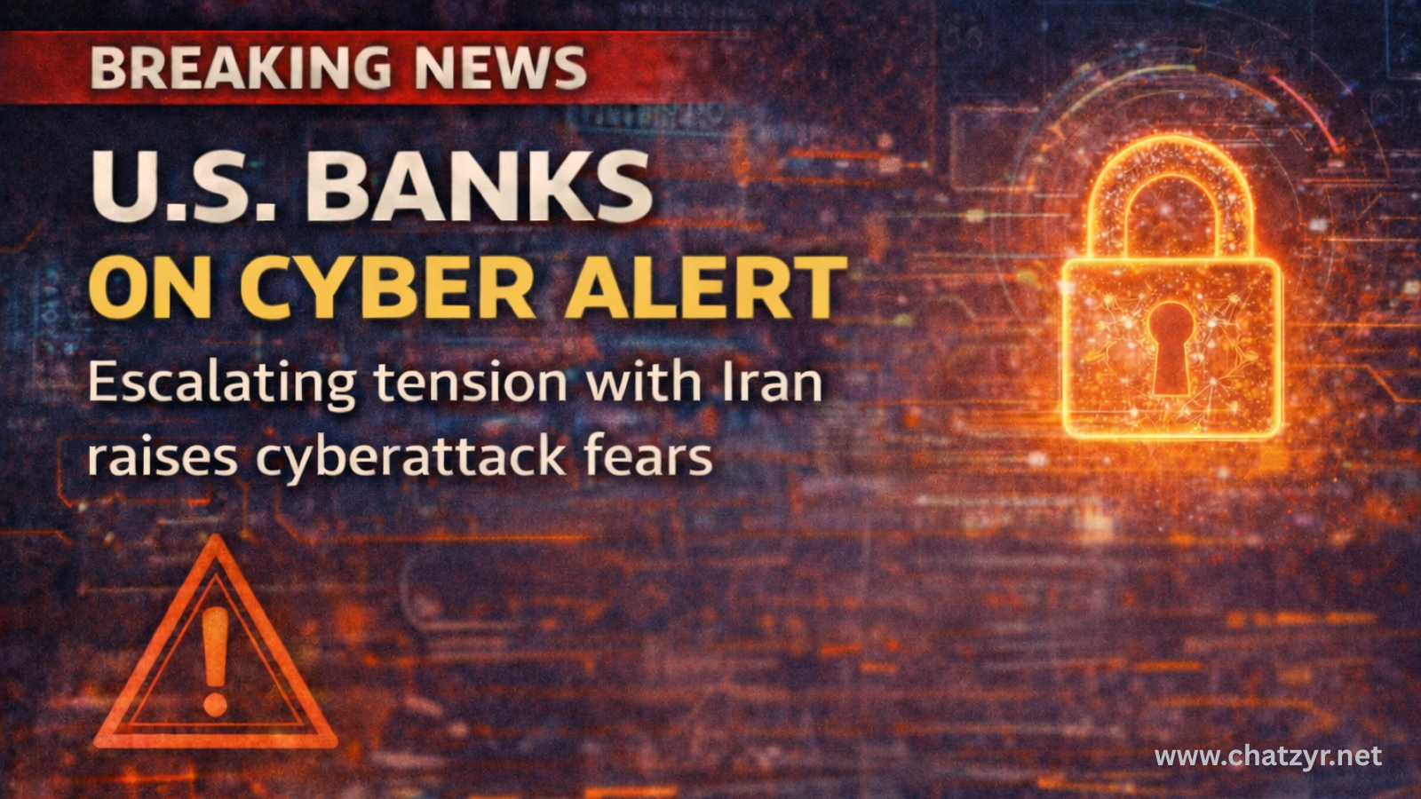 US Banks Raise Cybersecurity Alert as Iran Conflict Escalates | ChatZyr