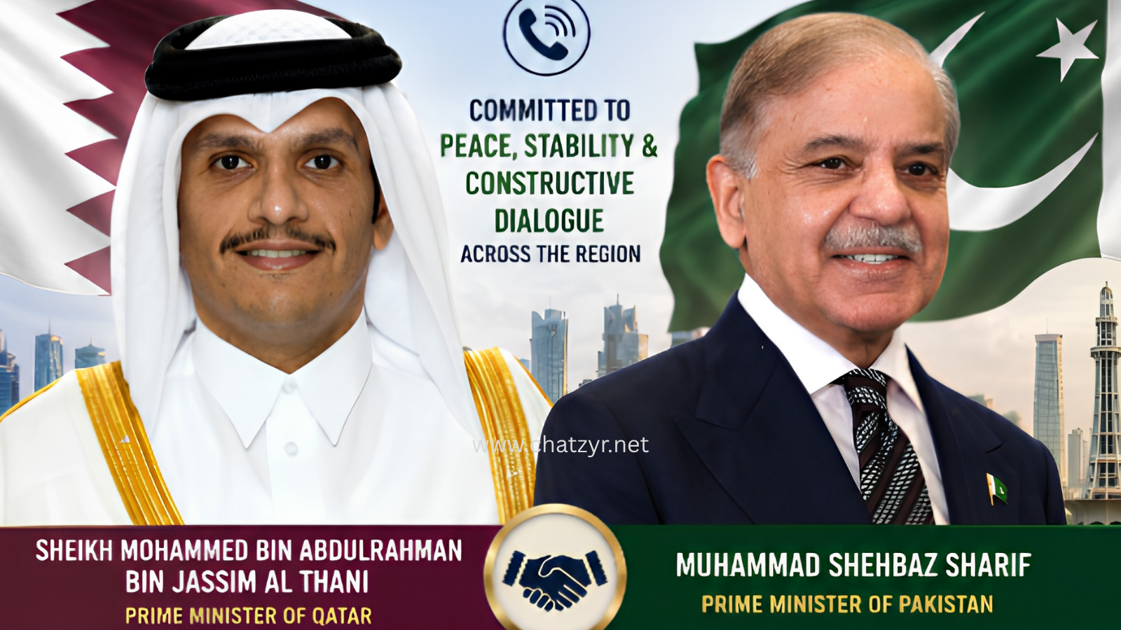 Pakistan, Qatar Reaffirm Commitment to Regional Peace and Constructive Dialogue | ChatZyr
