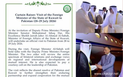 Pakistan, Kuwait Reaffirm Strategic Partnership as Dar, Kuwaiti FM Discuss Middle East Situation | ChatZyr - Image 2