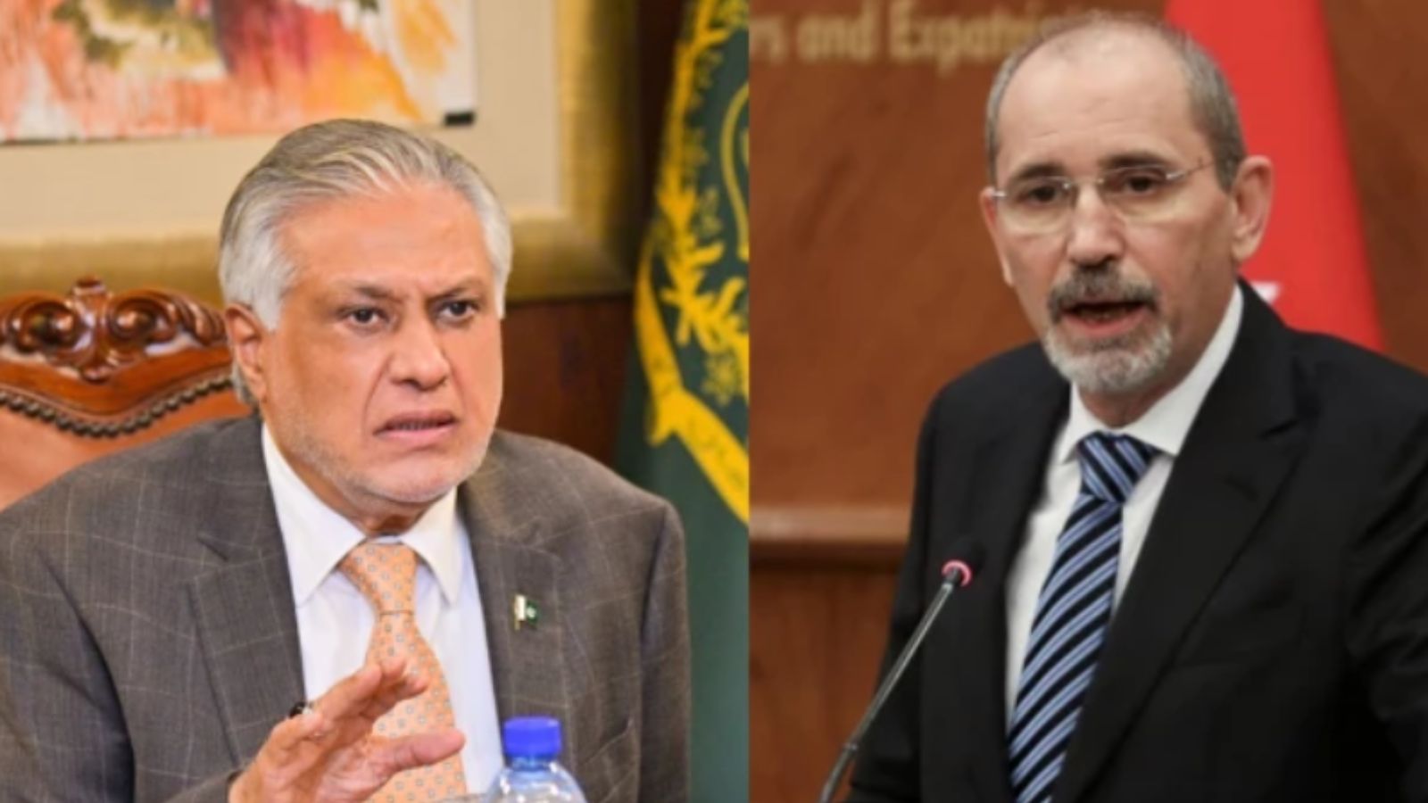 Pakistan, Jordan Reaffirm Support for Palestine as Dar Holds Key Talks on West Bank Crisis