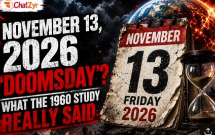 November 13, 2026 ‘Doomsday’ Prediction: What the 1960 Study Really Said | ChatZyr