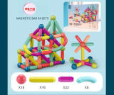 Jeu de Construction Magnetique pour Enfants 103 PCS