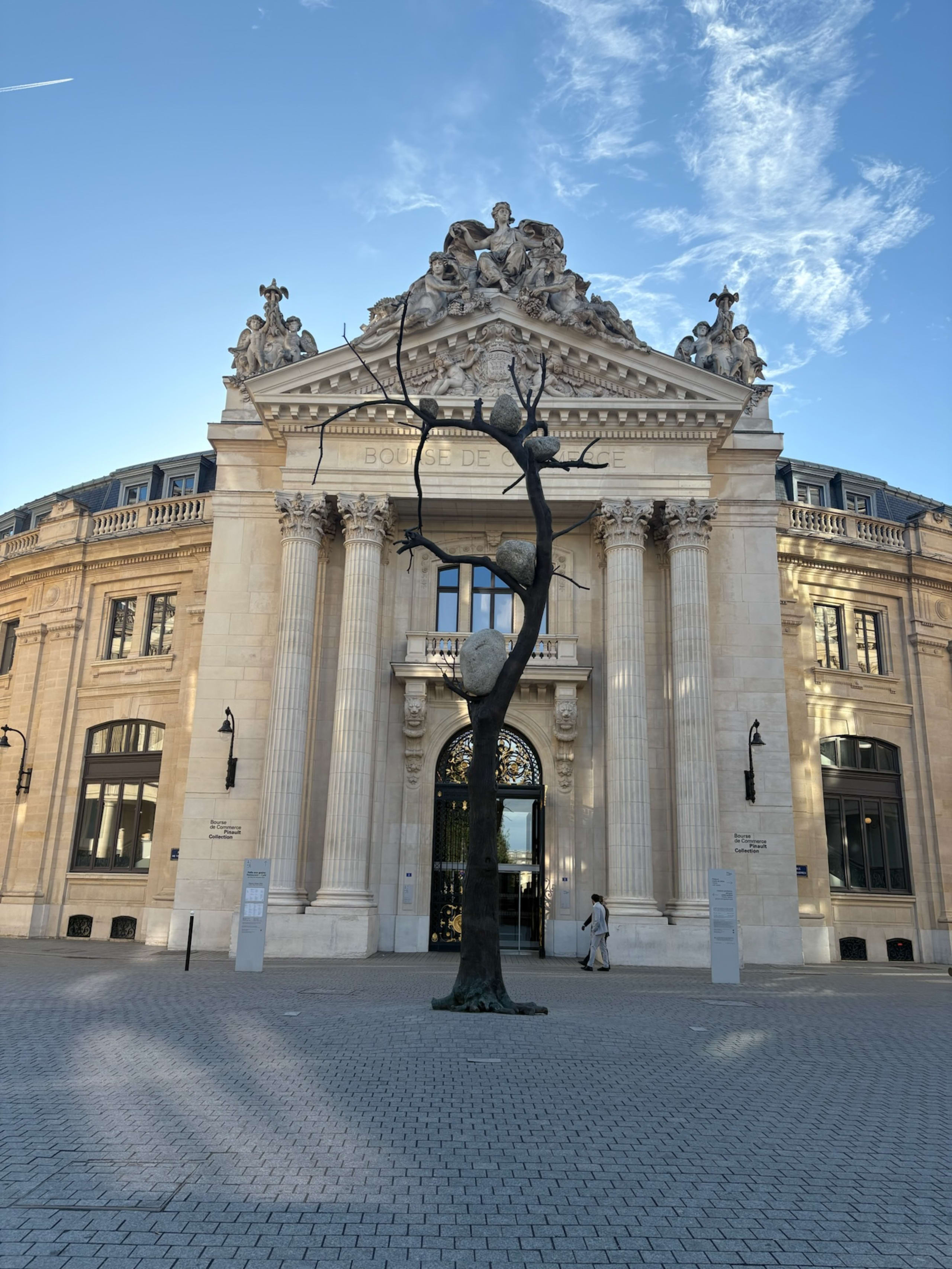 Historic Parisian building facade