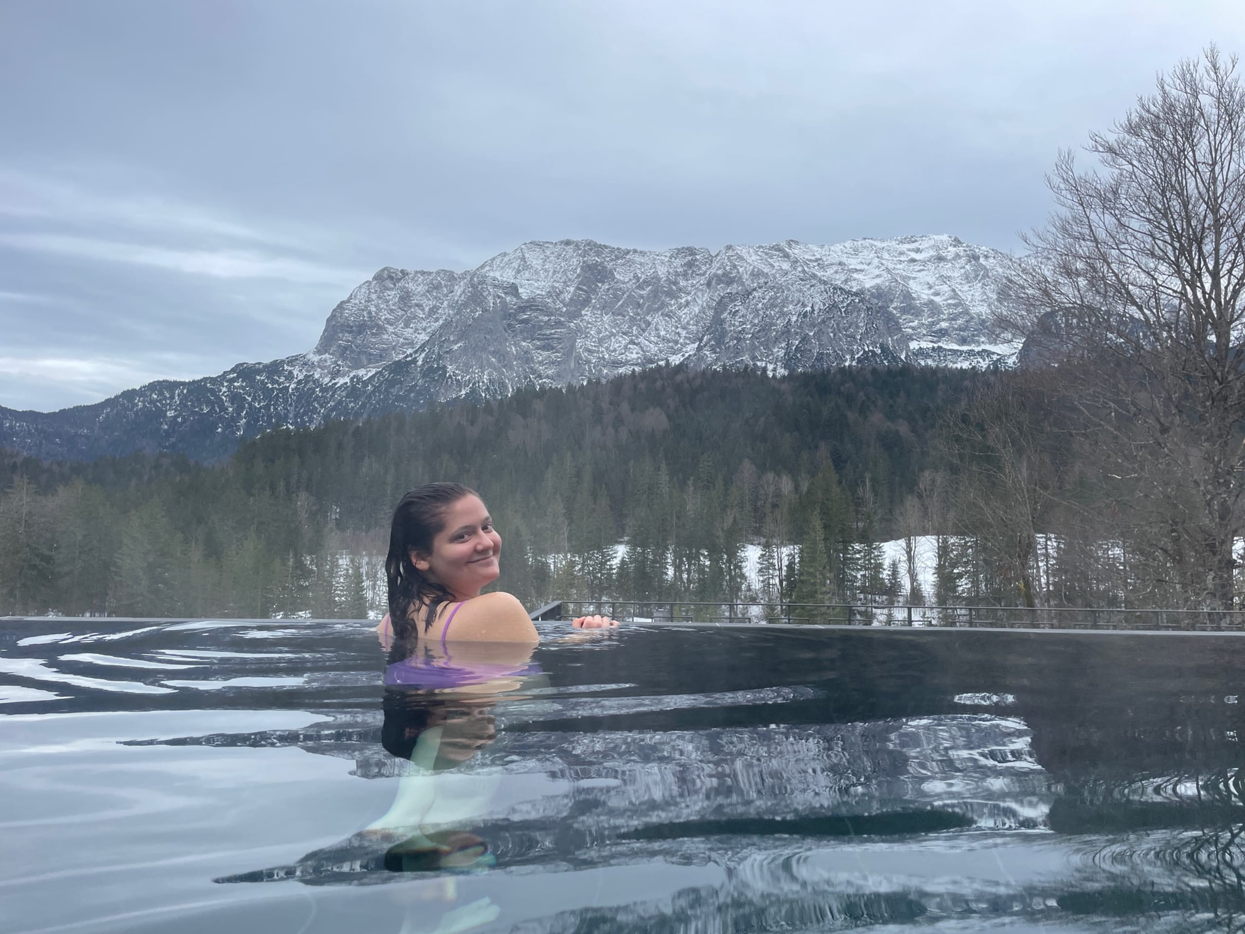 Swimming spot in Germany during summer