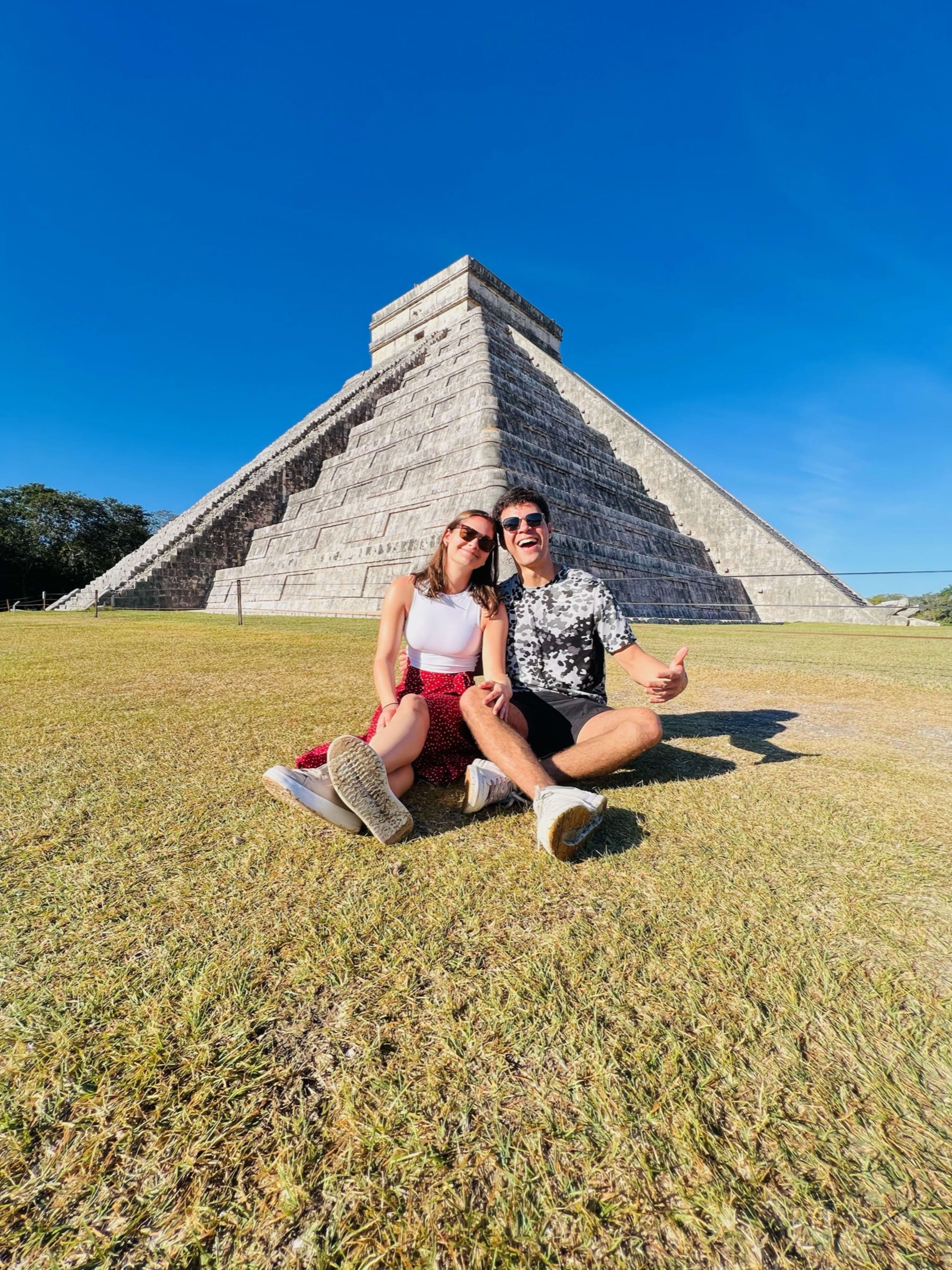 El Castillo pyramid at Chichén Itzá in Mexico