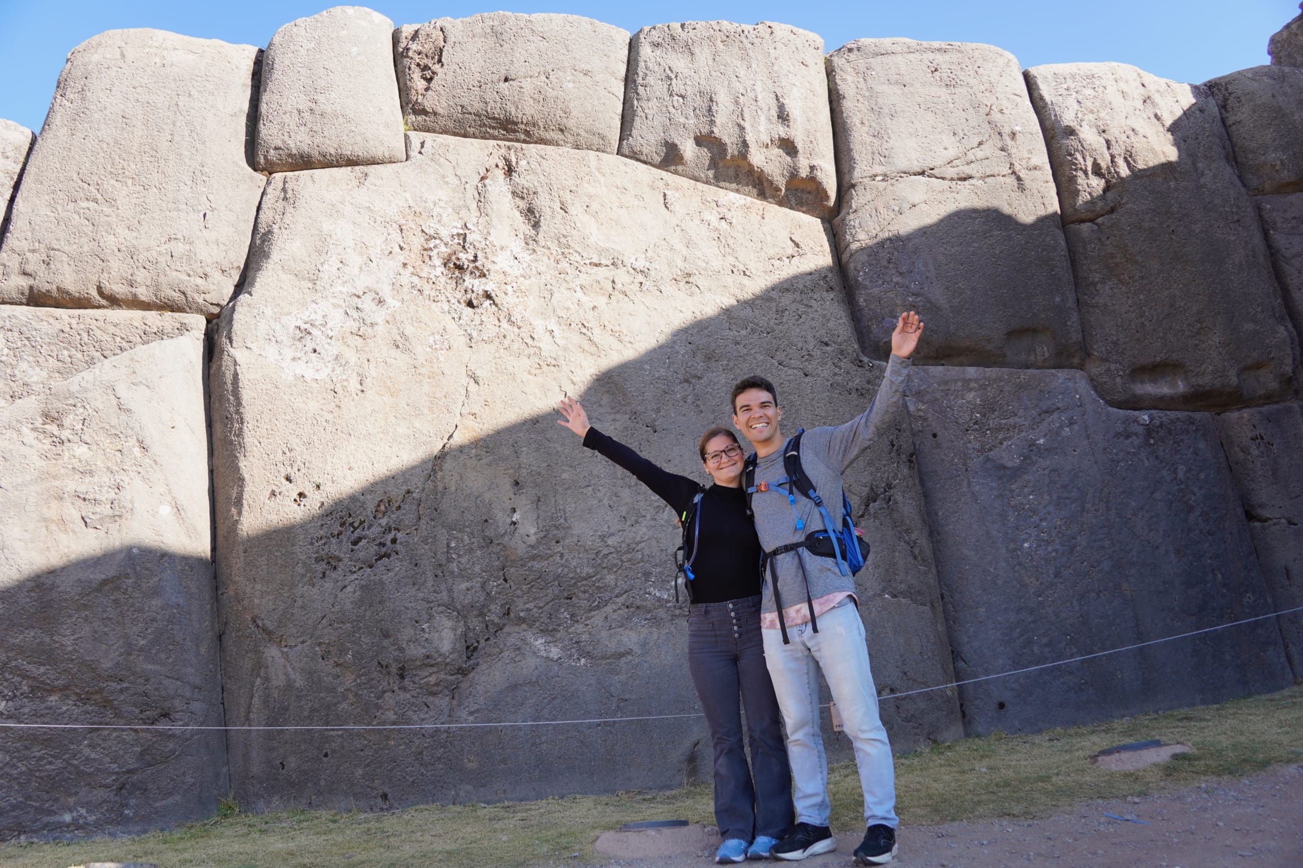 Stone walls at Sacsayhuaman near Cusco