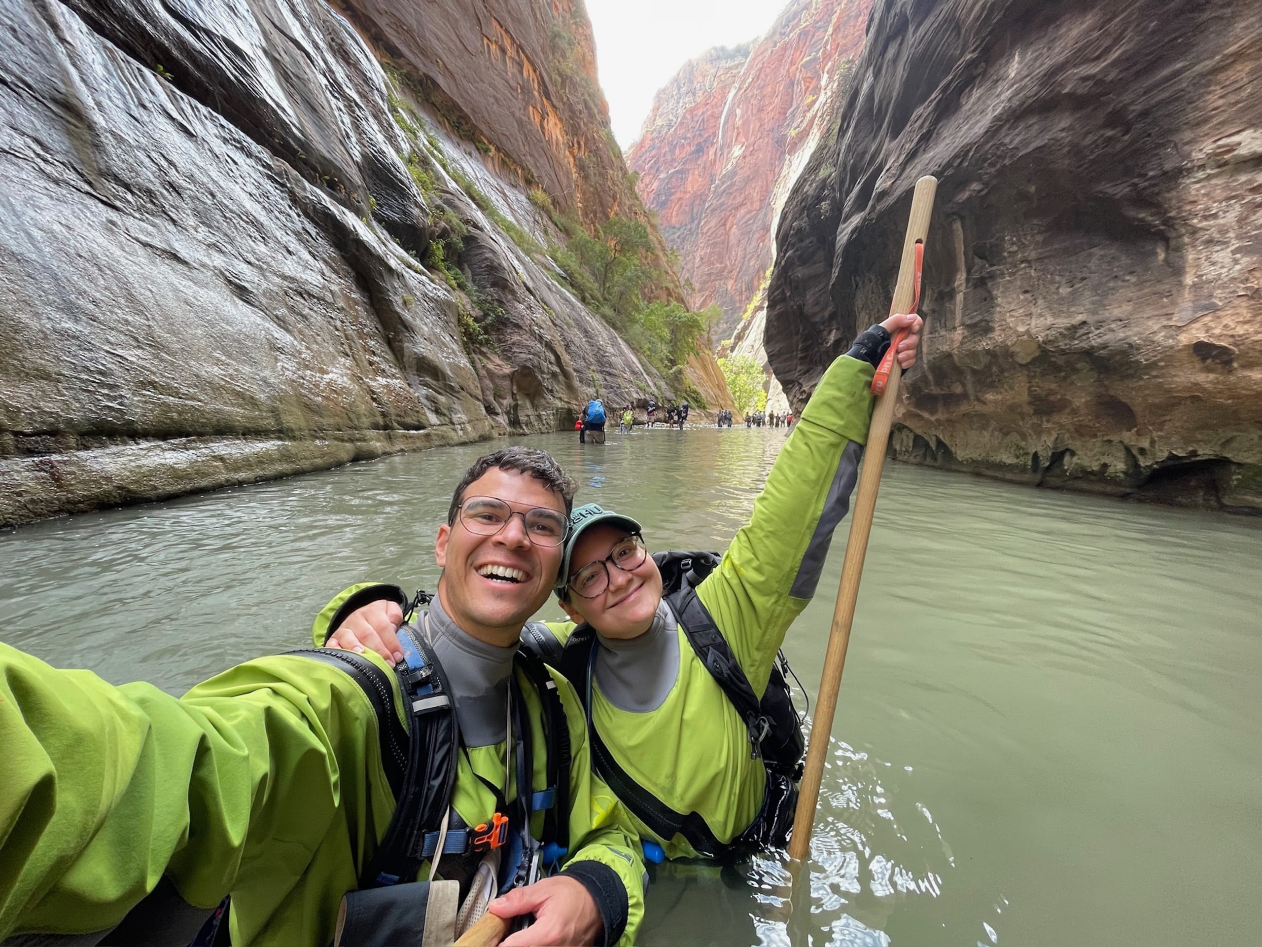Hiking the Narrows in Utah