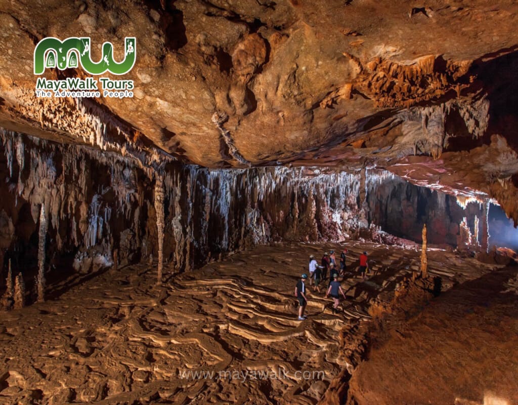 Large chamber inside ATM Cave