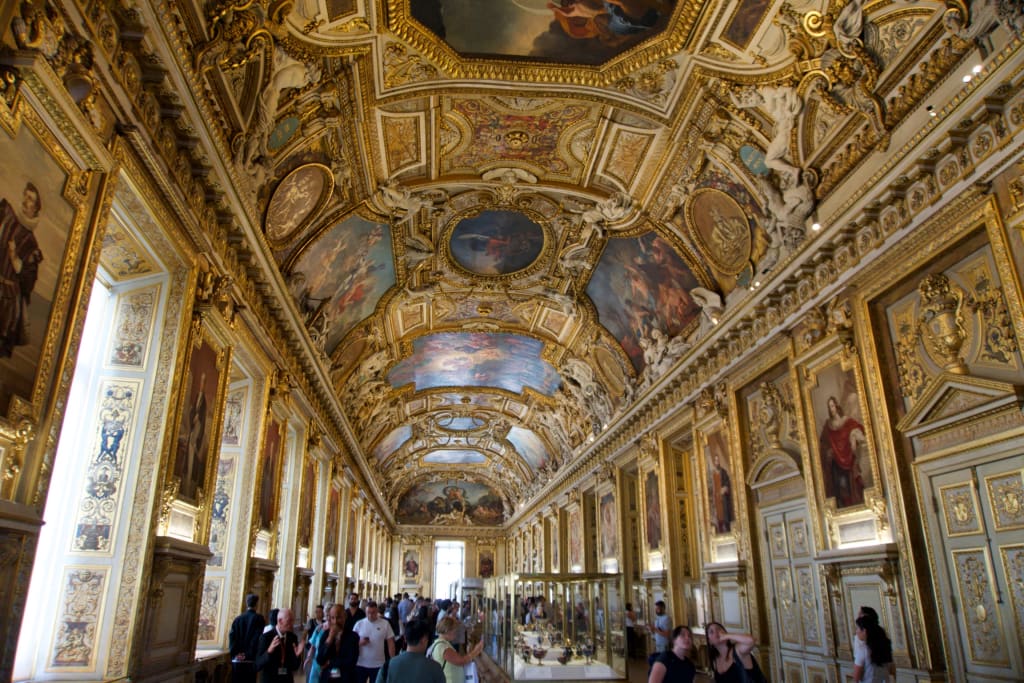 Galerie d'Apollon at the Louvre