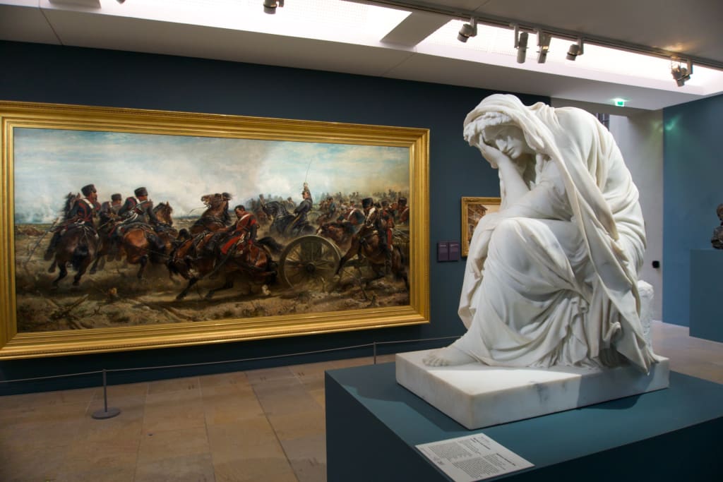 Artwork inside the Musée d'Orsay