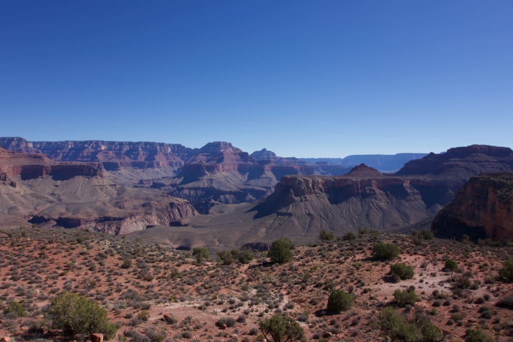 South Kaibab Trail beyond Cedar Ridge