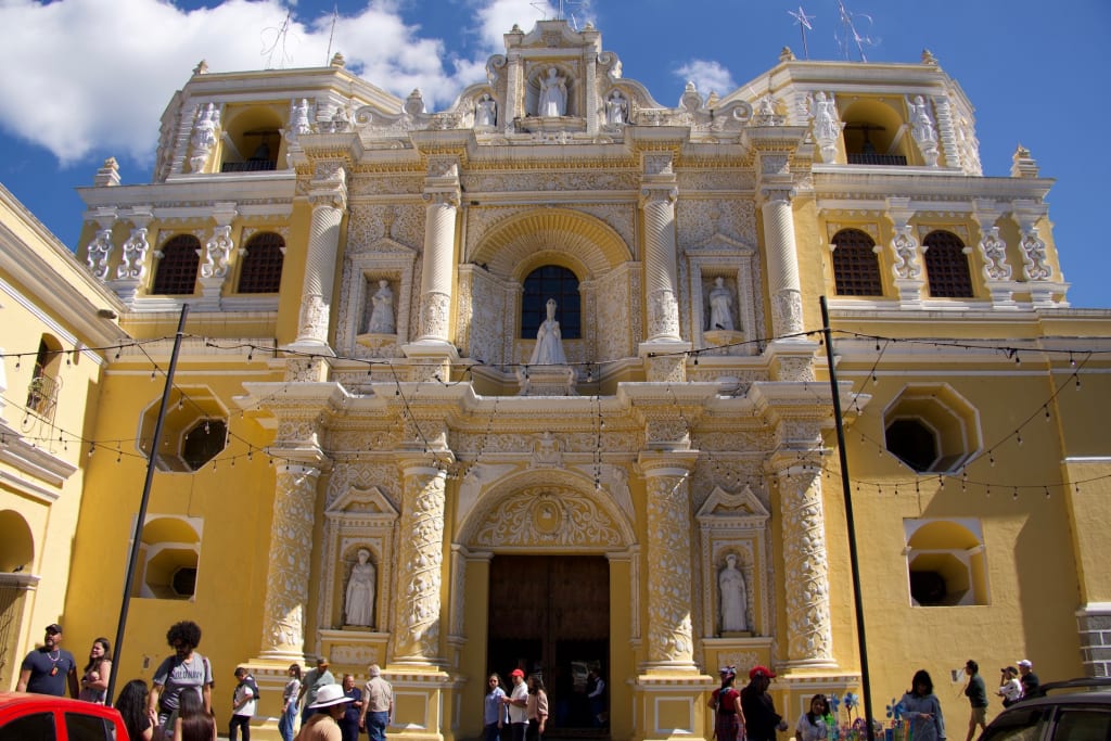 Iglesia de la Merced in Antigua, Guatemala