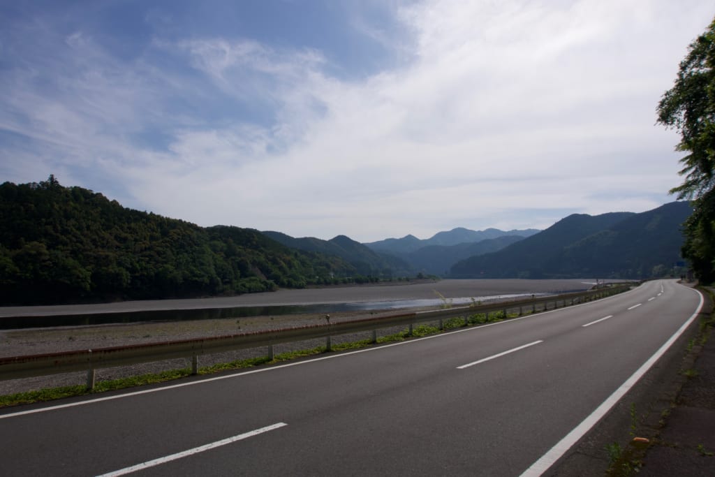 The road from Hongu to Ukegawa