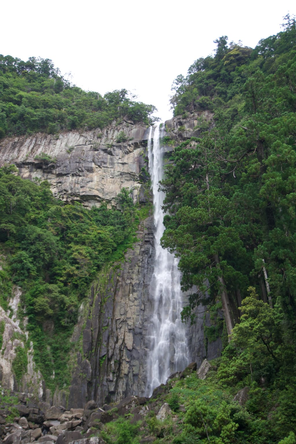 Nachi Falls from below