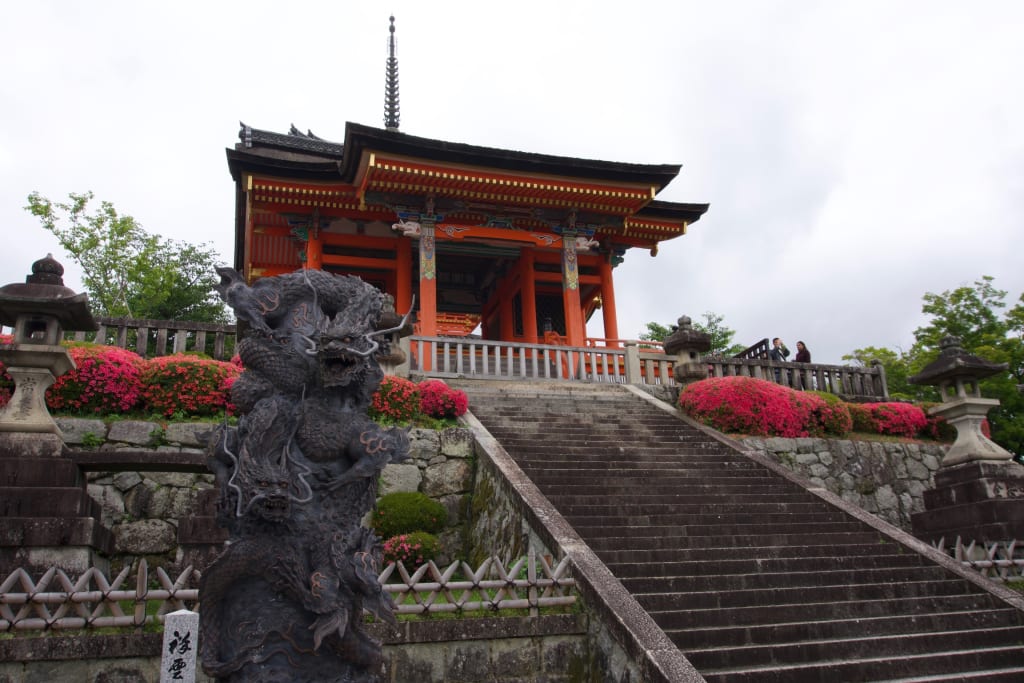 Kiyomizu-dera temple complex in Kyoto