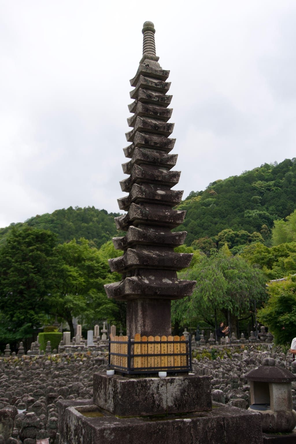 Stone figures at Adashino Nenbutsuji in Kyoto