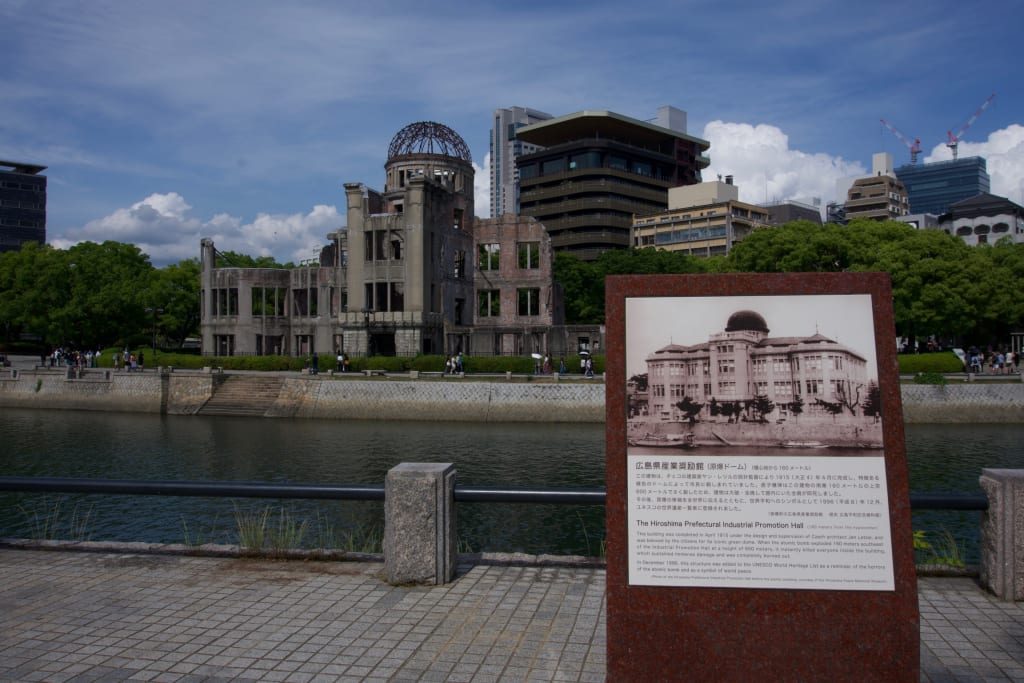 The Atomic Bomb Dome in Hiroshima
