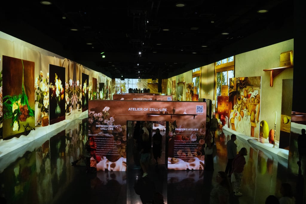 The Musée d'Orsay Collection room at ARTE Museum Las Vegas