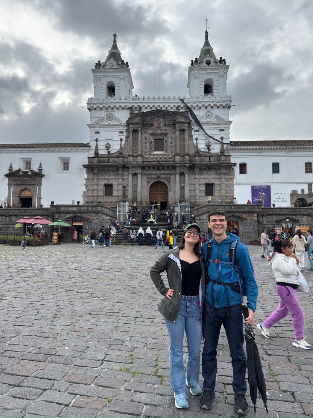 Exploring Quito before flying to the Galápagos