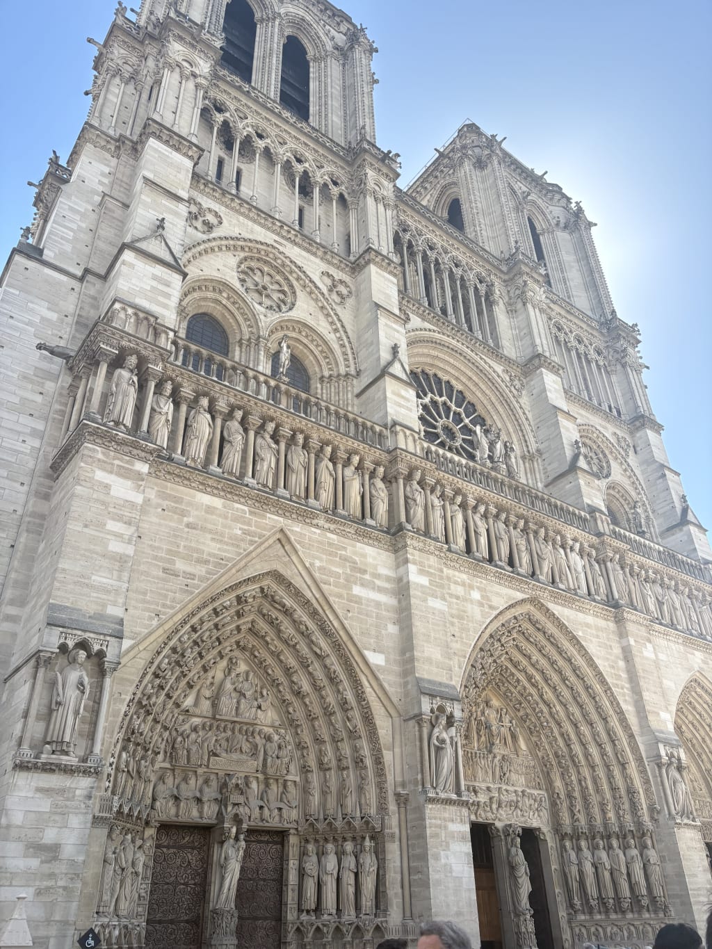 Notre Dame in Paris after reopening