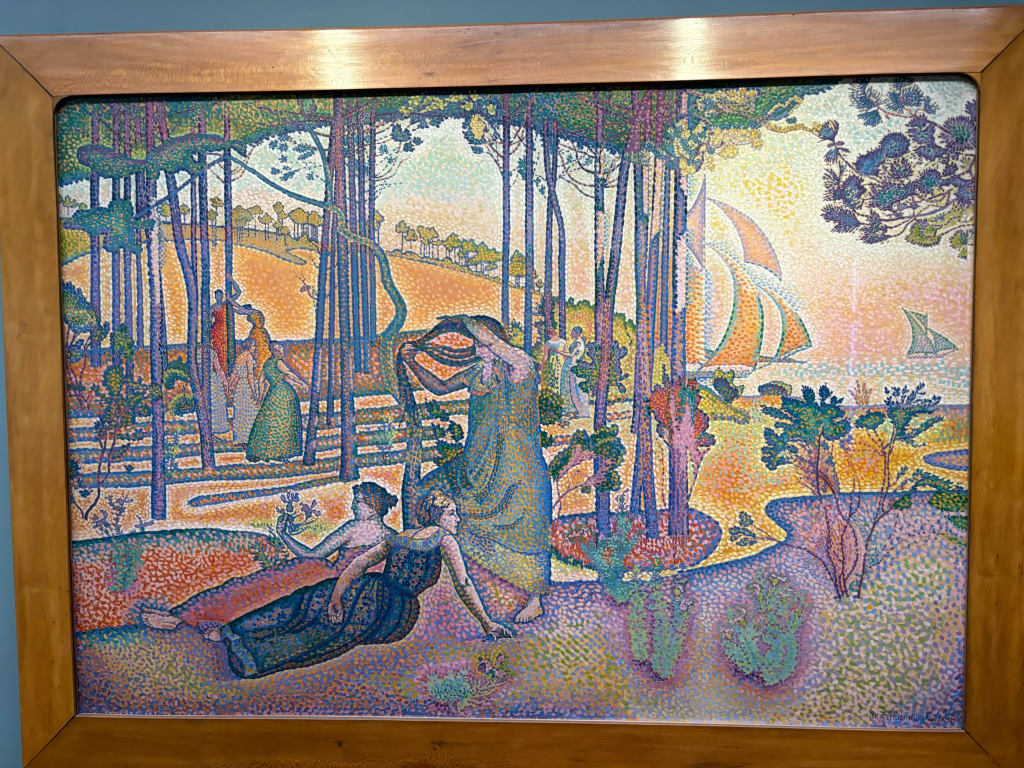 Painting by Henri-Edmond Cross at the Musée d'Orsay