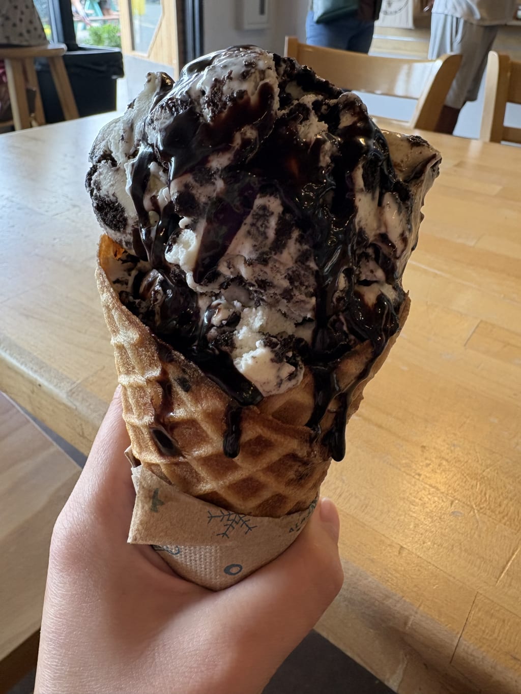 Ice cream at Wild Scoops