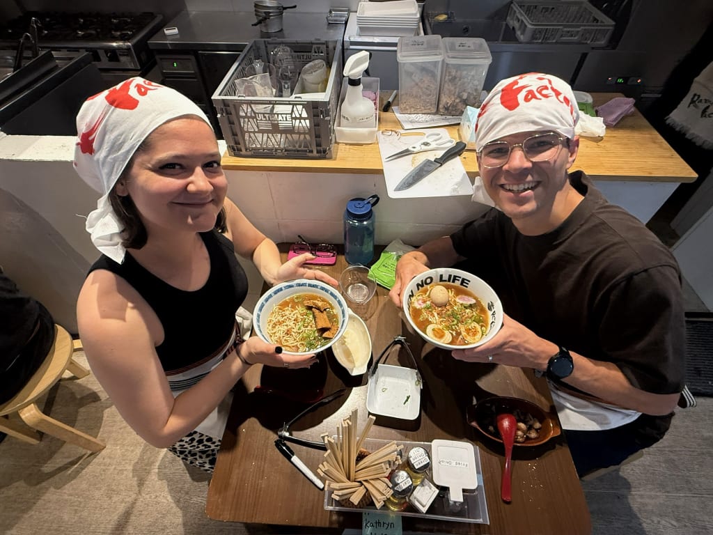 Ramen cooking class in Kyoto