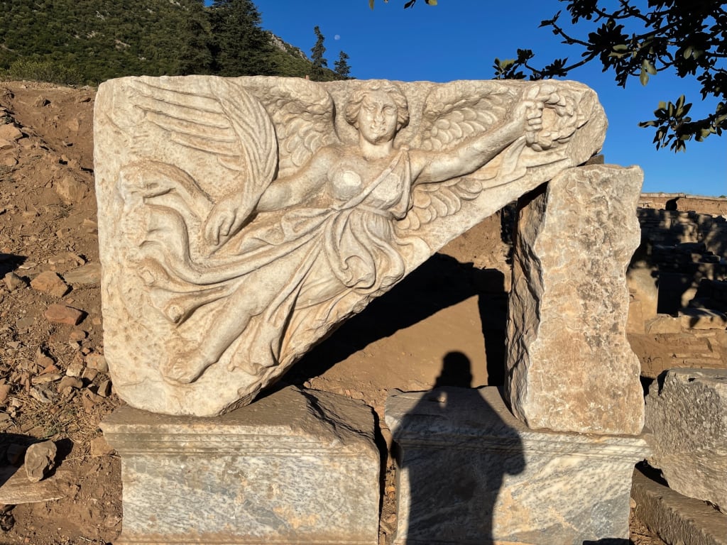 Relief of Nike in Ephesus