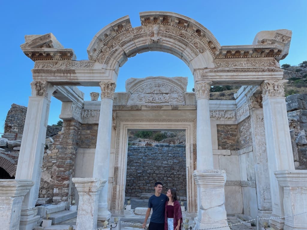 Temple of Hadrian in Ephesus